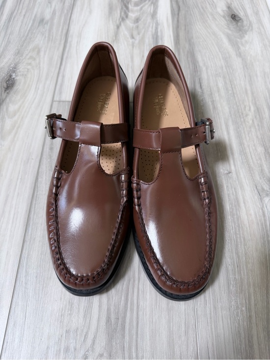 Mary Jane Shoes - G.H. Bass Weejuns Mary Jane Leather Loafers Brown Women’s 8.5 NWOB